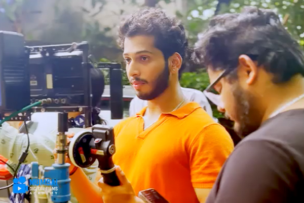 Students getting practical filmmaking experience at MDFA